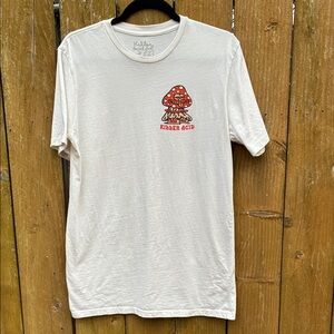 Killer Acid Mushroom T shirt. White * with wear* see pics